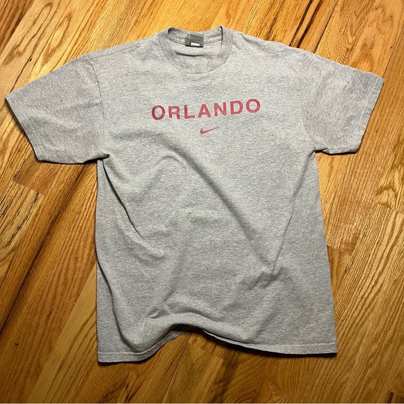 Nike Other - Vintage Nike Silver Tag Y2K Orlando Florida Swoosh Graphic Logo t-shirt size L
